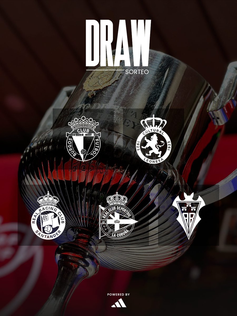 🆚🔀 ¿Qué equipo creéis que nos tocará en octavos de la Copa del Rey?
🔴 Sigue el sorteo EN DIRECTO en RM Play y RMTV a las 13:00 CET.
👉 <a href="/adidasfootball/">adidas Football</a>