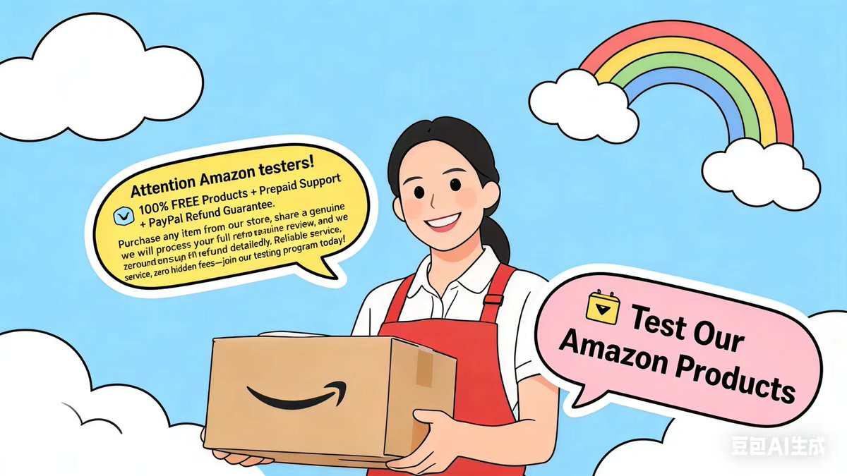 AlaneArcanjo's tweet photo. Need Amazon testers &amp; agents! Free product testing, hassle-free PP refunds. Reliable partnerships—hit us up today!CA  and  US https://t.co/SDrISt5ZGC
