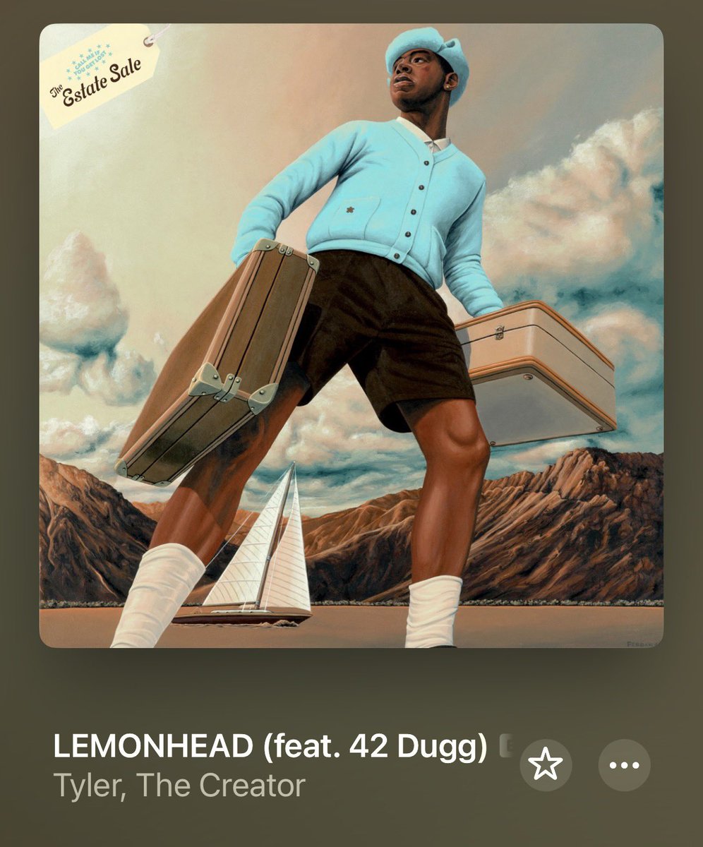 _WHOisJAYR's tweet image. Tyler The Creator! 🎧 #LemonHead #42Dugg