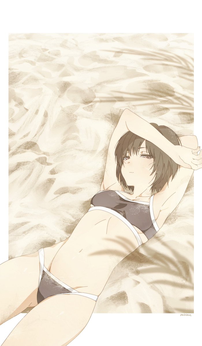 rairime_rairai's tweet image. #アマガミ　水着七咲💧