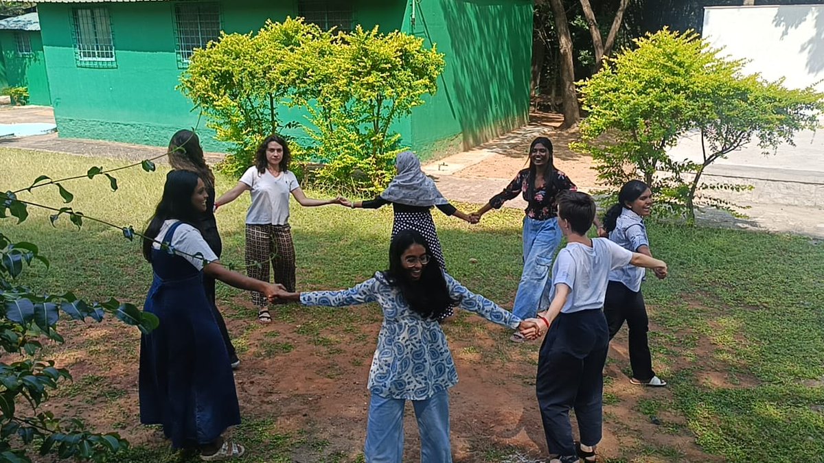 PSGCN1's tweet photo. 🇮🇳 Indian experience 🇮🇳
🌷Day 7 🌷5.1.2026
 Field trip to PSG ALPS  Annaikati 
Trip was started at 9am and reached PSG ALPS Annaikati at 10.30am. Mr Arun Kumar from PSG IM arranged whole day activities for the students. Totally three activities were done.. https://t.co/qYCASuwYPf