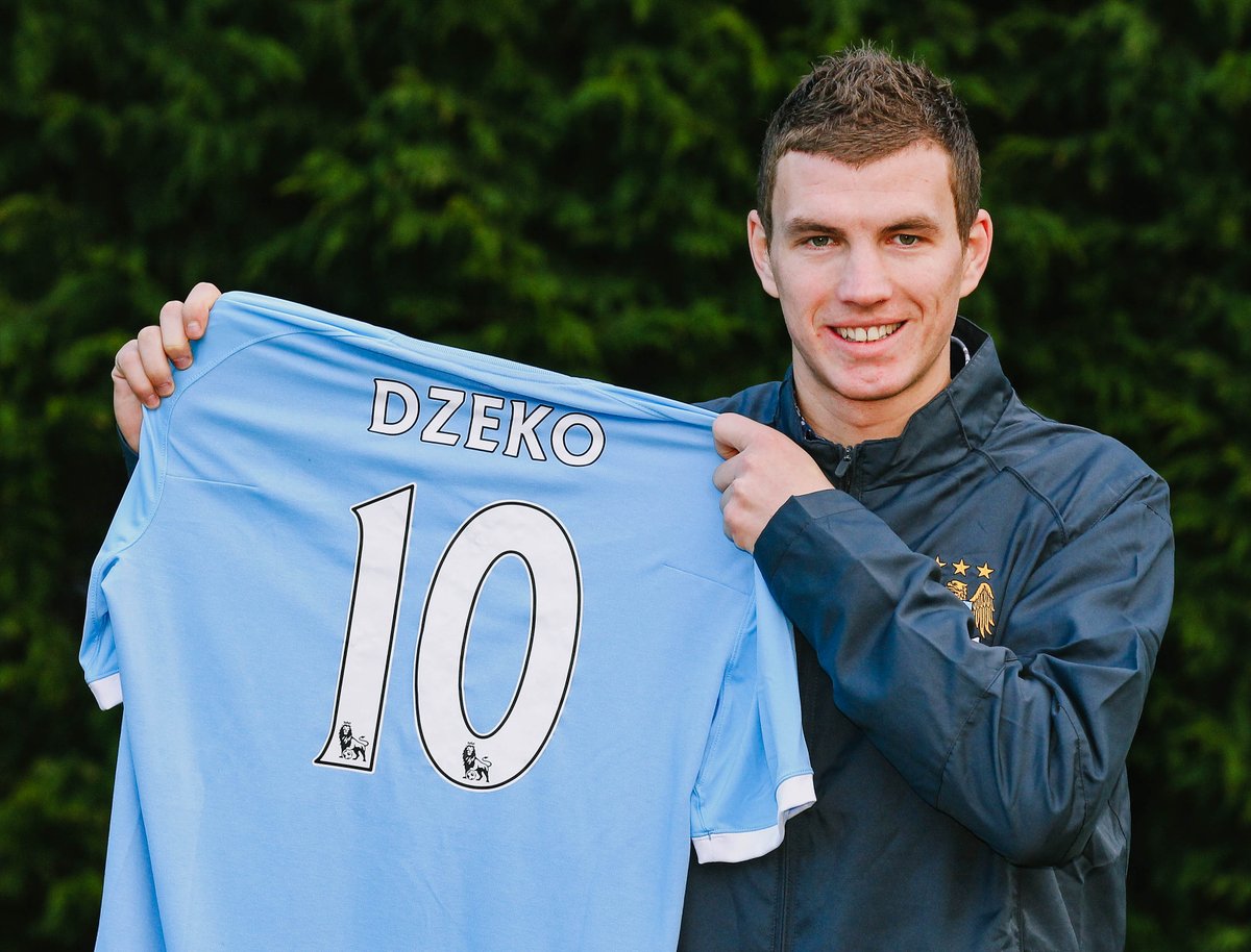 On this day in 2011, we signed <a href="/EdDzeko/">Edin Džeko</a> ✍️🩵