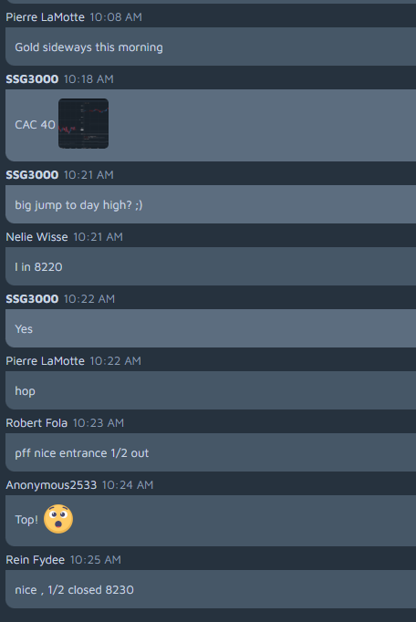 #CAC40 Long Signal! Jump to a day high???  😇😆