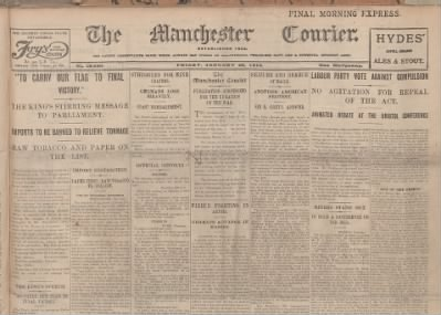 YeatsBedfordPk's tweet photo. #otd 1890 at #3BlenheimRd🌻#BedfordPk🌻#WBY receives 10/- from Manchester Courier🗞️for "literary notes"✍️
Also in Feb 6/-, Apr 8/6, May 2/6, but March, zero! Though he is paid in March by both Boston Pilot + Scots @observer, all despite his father's disapproval of "hack" writing! https://t.co/RMcIgIqBeG