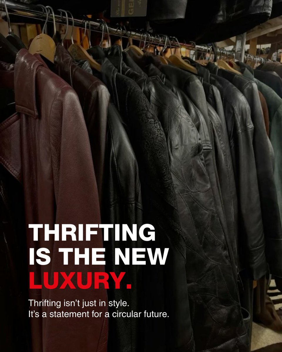 _Real_leather_'s tweet photo. Fast fashion fuels waste. But it doesn’t have to be this way.

Real leather is made to last, repair and reuse - not to end up in landfill.

Good design should be worn, not thrown.
#RealLeatherStayDifferent #AntiThrowaway #ChooseRealLeather #RLSD2026 #SlowStyle https://t.co/SPoXeG8ZvV
