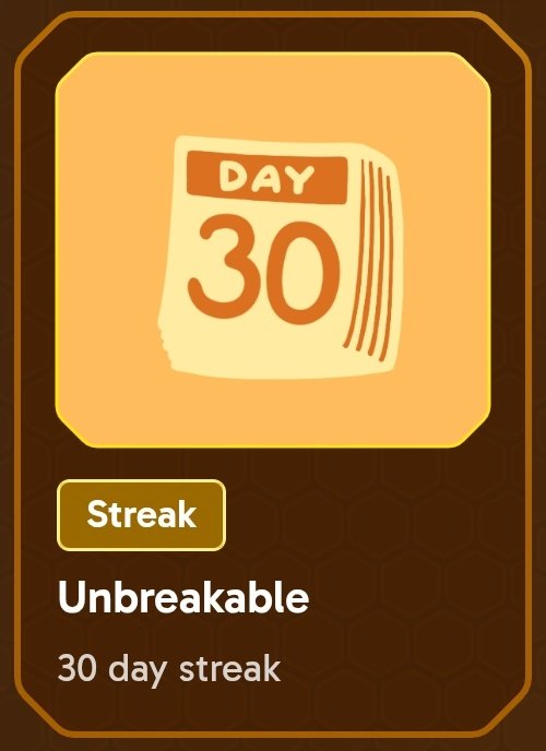 GBlinko everyone ! 

Today, I finally unlocked the 30-day consecutive achievement in the game BLINKO 🔥

That brings my total to 36 out of 46 achievements unlocked

Have you unlocked it too ?