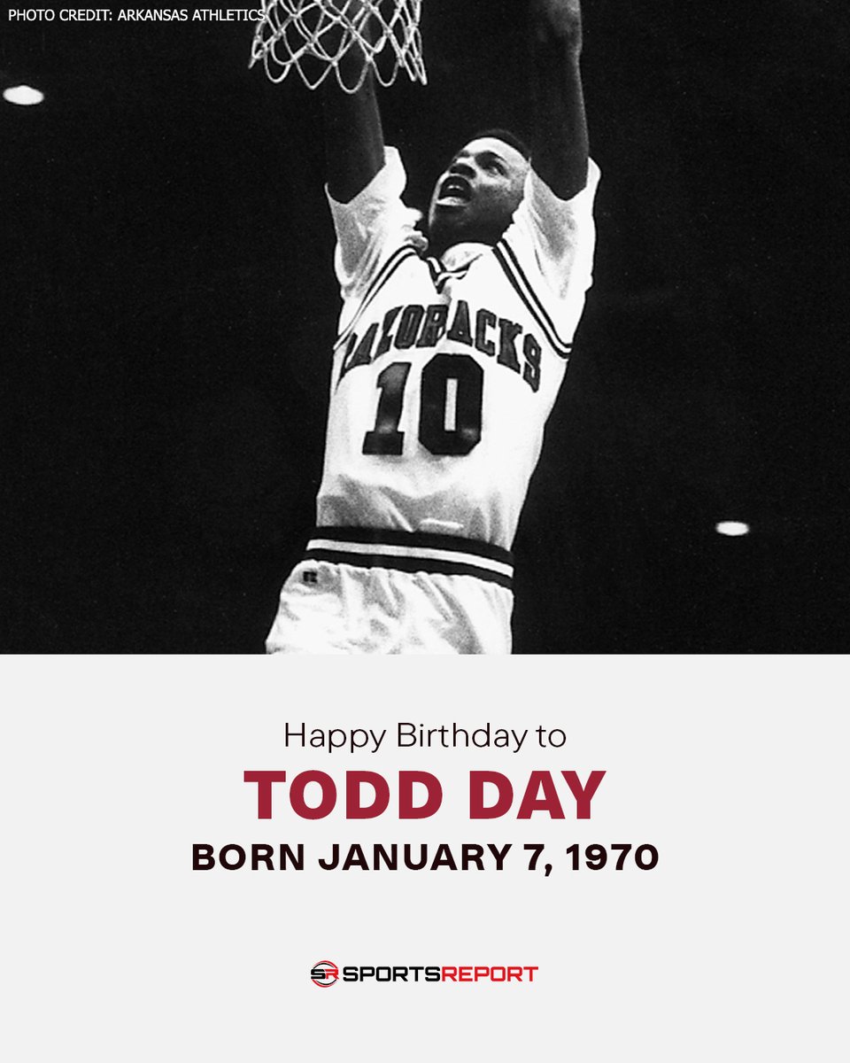 Happy Birthday to Hogs Legend, Todd Day!