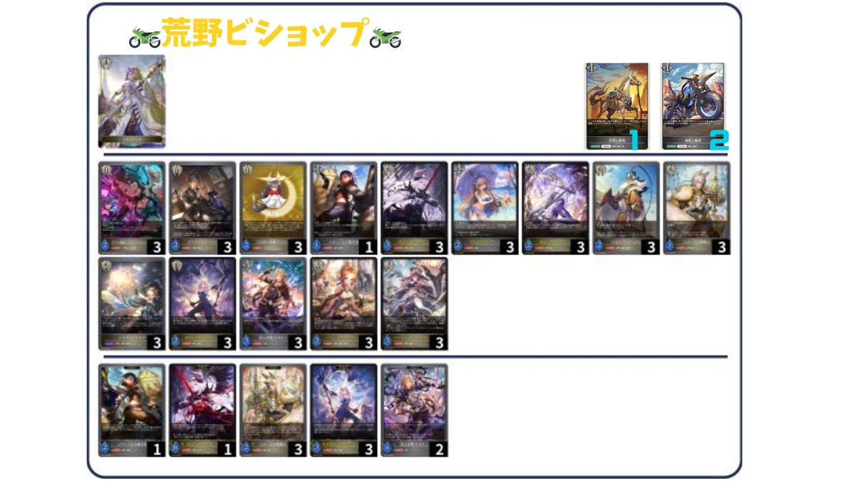 メルカードエボルヴ #シャドウバースエボルヴ 【デッキ販売】荒野