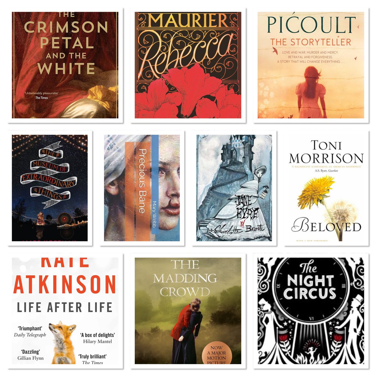 hayleylotusflo1's tweet photo. *NEW BLOG POST*
Ten on Tuesday: Ten Books To Know Me
https://t.co/4ohvLGvryQ
#tenontuesday #tenbookstoknowme #bookblogger #BookRecommendations #BookTwitter #TheLotusReaders https://t.co/zwBHyRmBmu