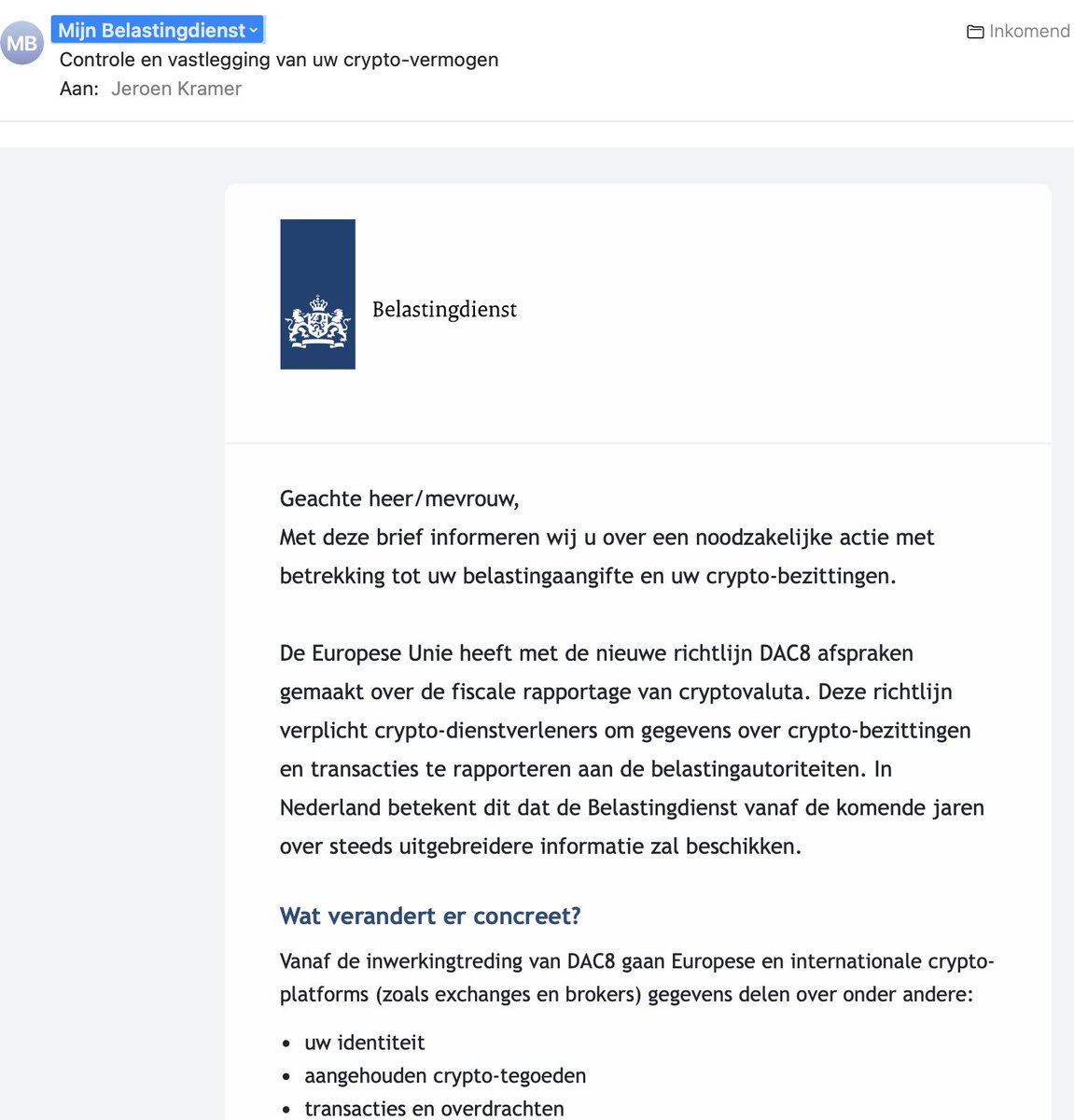 Phishing - trap er niet in!