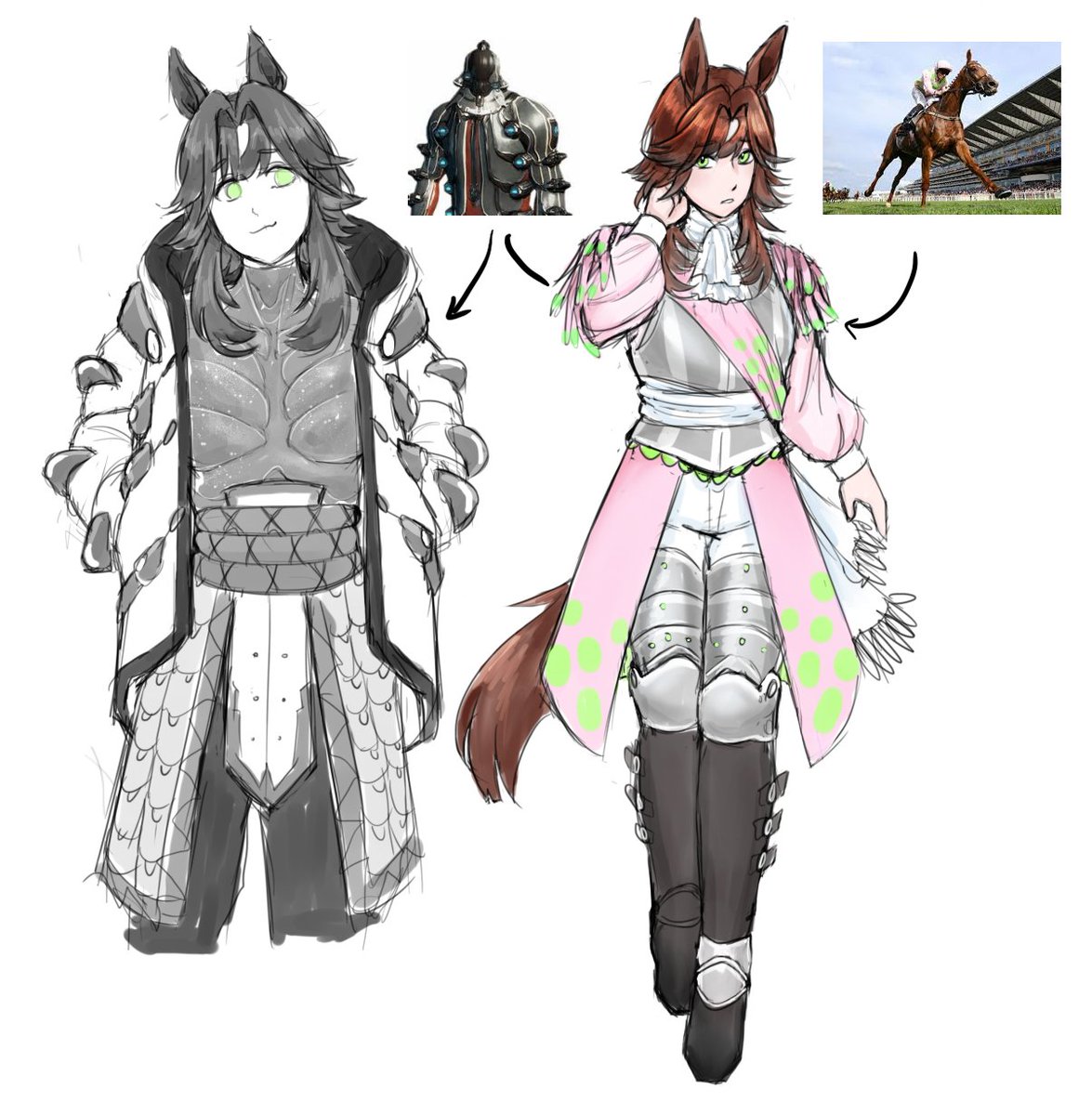 #Warframe x #umamusume was not on the cards this year, they just happen to share the same name and the heirloom skin is coming out