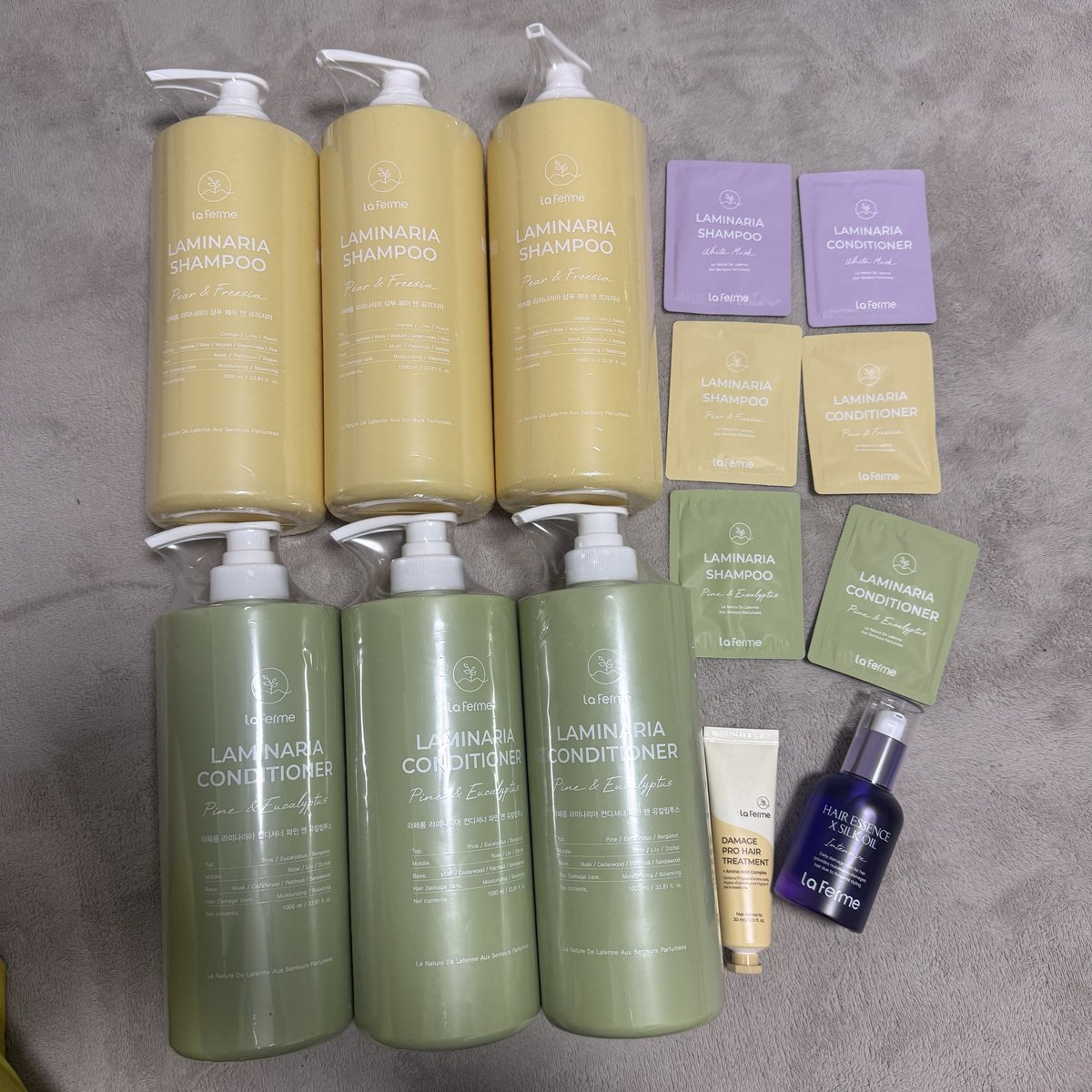 Crayoncosme02's tweet image. とっどいたあ😳💚💛
2種類しか香り選べないなあて思ったらそういうことかシャンプーとトリートメント1種類しか選べないのか💭
勝手に3種類全部の香り送られてくるのかと思ってた笑
#Qoo10 
#laferme