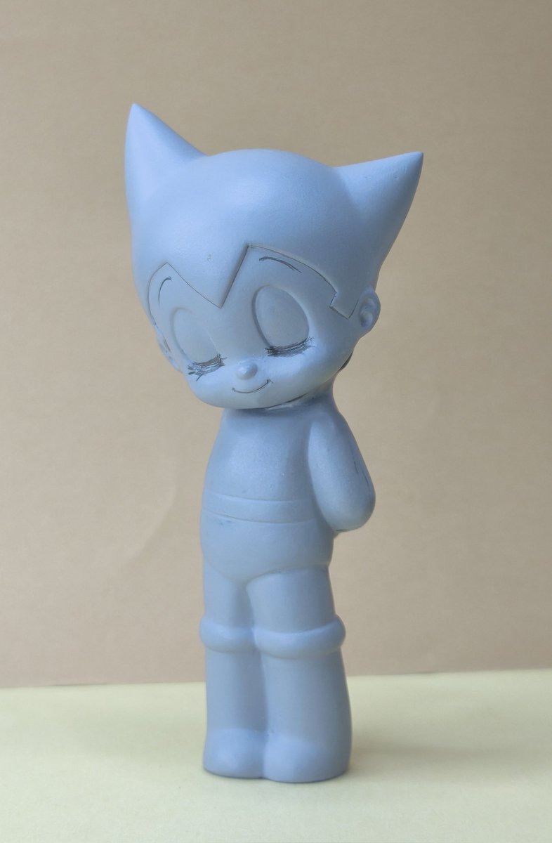 2月のワンフェスで
許諾いただけた原型シリーズ〜。
アトム ☆
もぉね
一日たりとも どころか
半日たりとも休むコトは許されない
ぱっつんぱっつんの暗黒スケジュールが
現在進行中です〜…☠️