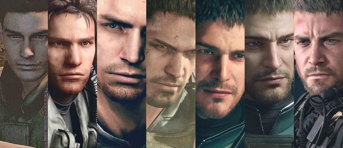 His lips…👄 
Thank you Capcom.
#ChrisRedfield #REBHFun