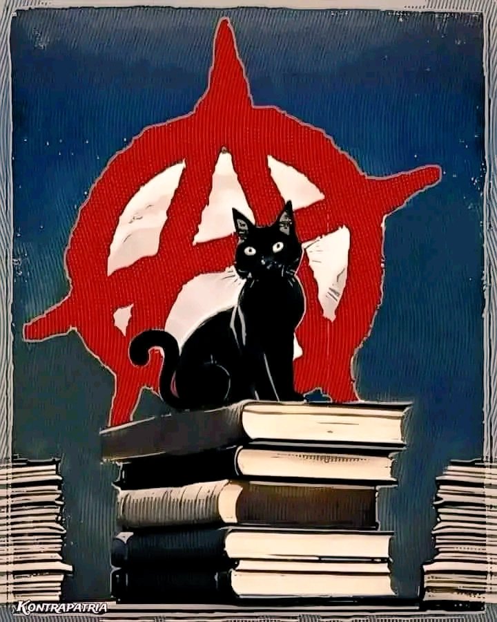 Biblioteca anarquista, casi 90 Gb en libros ácratas ordenados por nombre de autor. Donde pueden descargar en diversos formatos, de compañerxs más "clásicxs" y más actuales. Incluyendo muchas tesis desconocidas. .

mega.nz/folder/VcQzUCQ…

#MemoriaAnarquista 
#Anarquismo #Anarquia