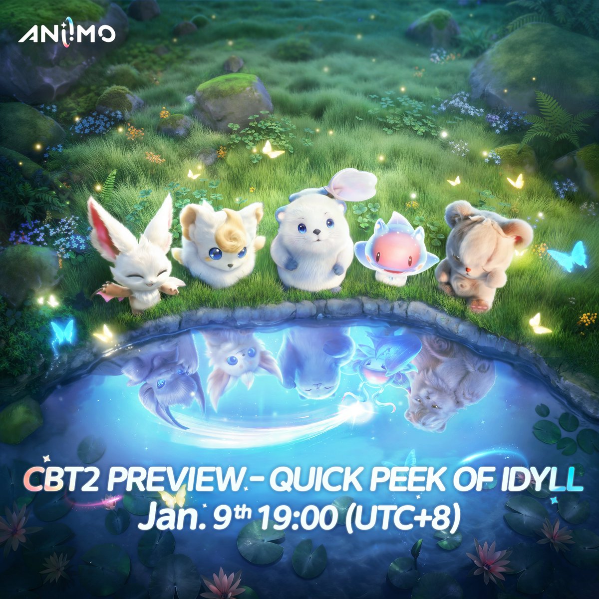 Join us on January 9th at 7:00 PM (UTC+8) for a special Aniimo Livestream!

Tune in for around 40 minutes of updates and new looks at the world of Aniimo! 👀
The streaming will be live on:
- YouTube: youtube.com/@Aniimo_EN
- Twitch: twitch.tv/aniimo_official
- TikTok:
