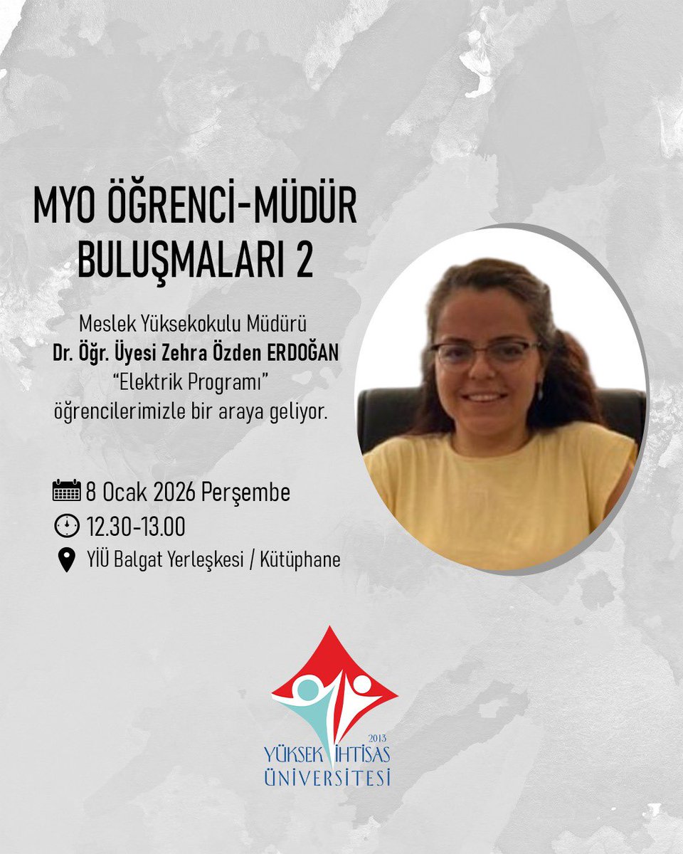 #yüksekihtisasüniversitesi