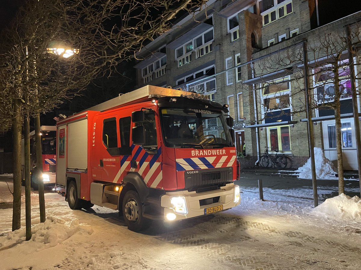 Bewoner van zorginstelling aangehouden na brand in Leeuwarden