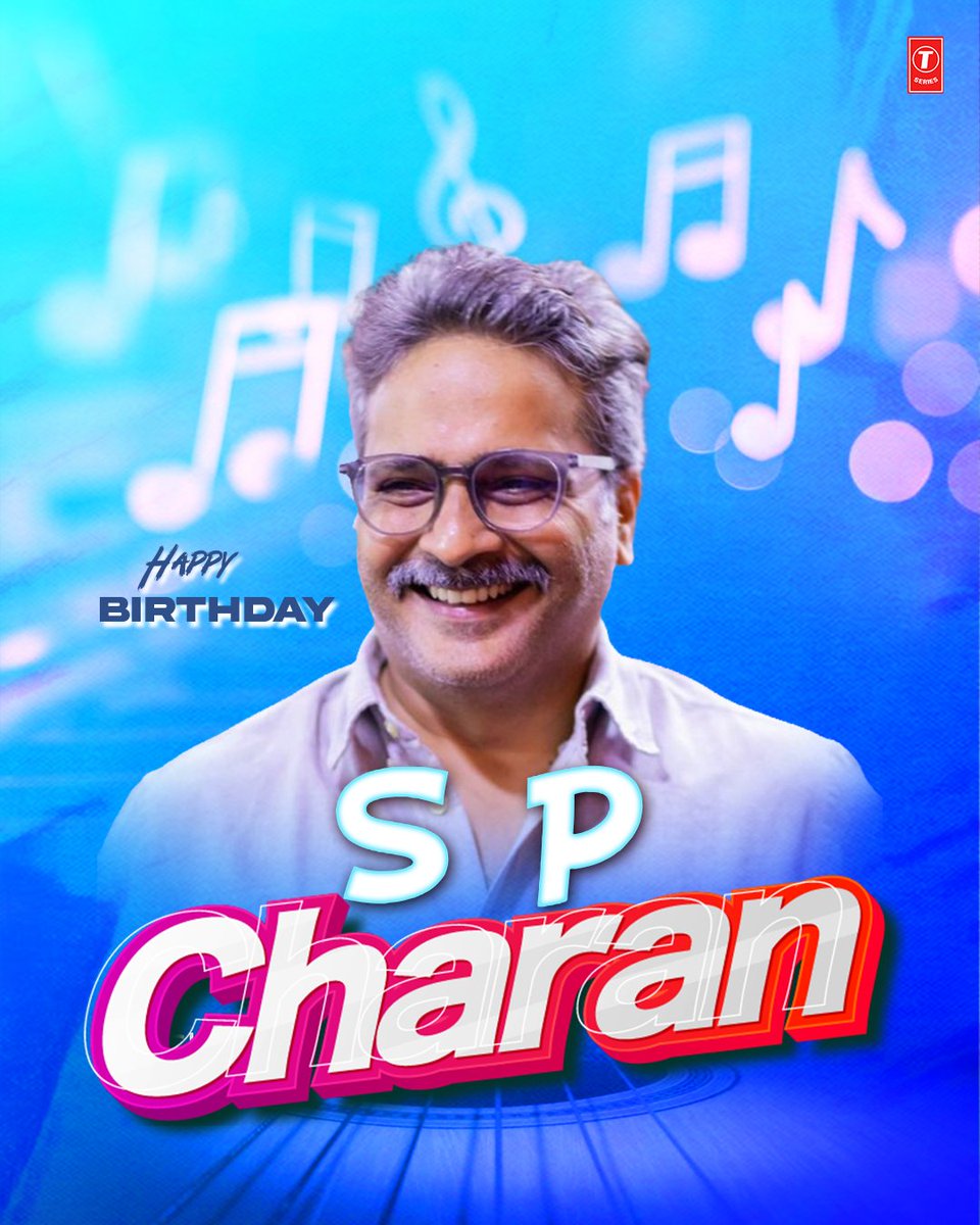 tseriessouth's tweet photo. Celebrating music, melody, and magic with #SPBCharan 🎶✨ Happy Birthday 🎶 🤍
#HappyBirthdaySPBCharan #TSeries https://t.co/qnZyPXA16M