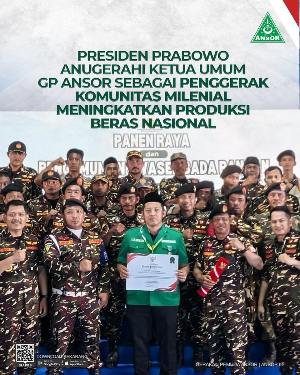Gerakan Pemuda Ansor tweet media
