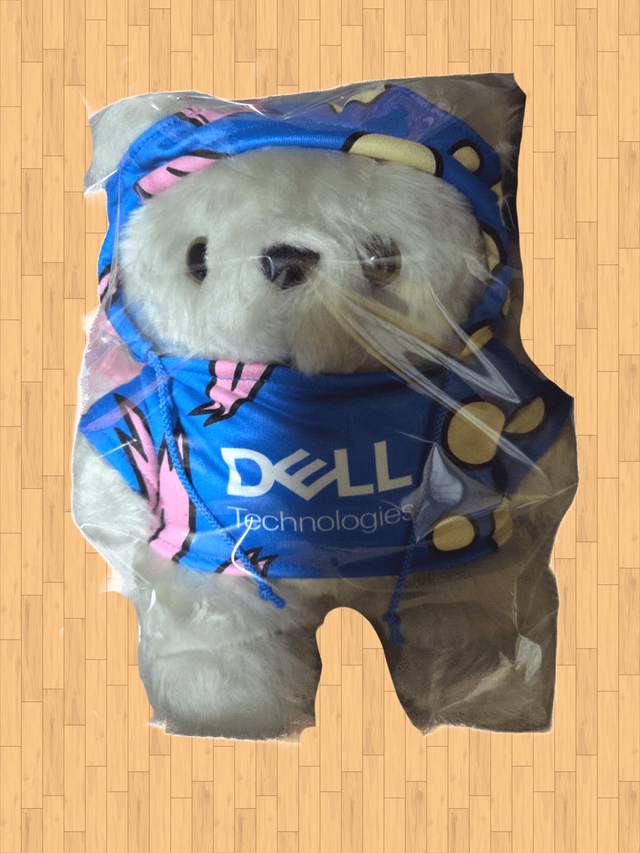 背景が汚いので背景は変えてます※ 瀬戸康史さんとDellさんのコラボくま