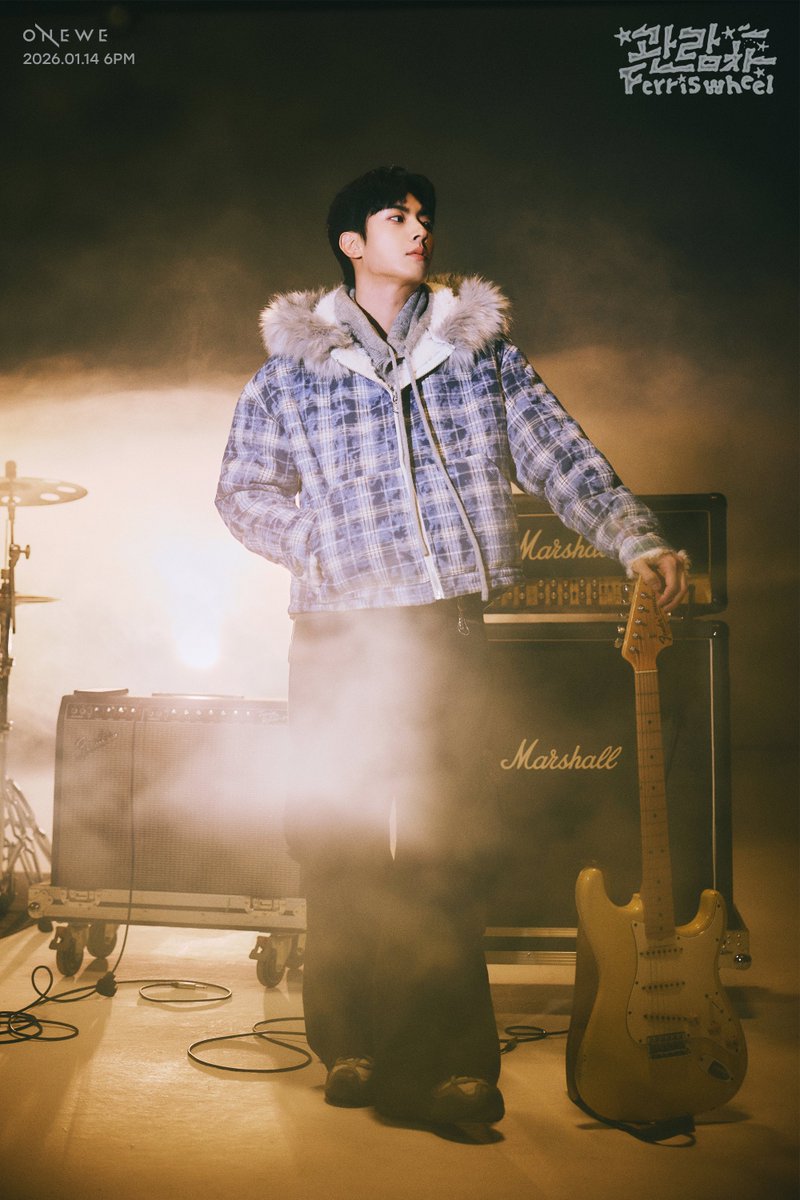official_ONEWE's tweet image. [#원위]

ONEWE '관람차 (Ferris wheel)'

🌟 SOLO CONCEPT PHOTO #2 🌟

▫ KANG HYUN ▫

2026.01.14 6PM (KST)
'관람차 (Ferris wheel)' RELEASE✔
2026.01.30
[STUDIO WE : Recording #4] RELEASE✔

#ONEWE #관람차 #Ferris_wheel
#강현 #KANGHYUN
#STUDIO_WE_Recording_4
#4th_Demo_Album