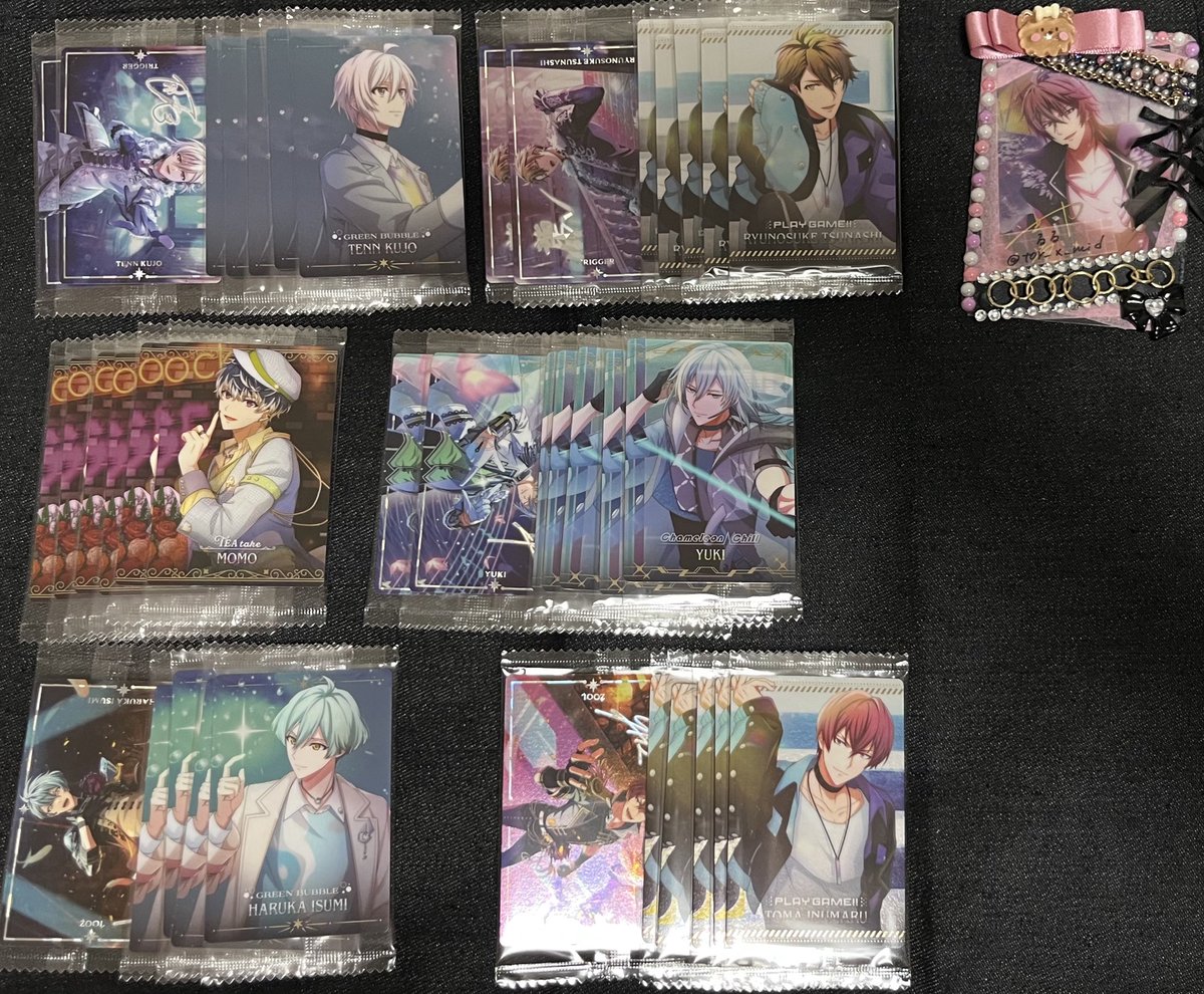 tor_x_mid's tweet image. 【交換】アイナナ アイドリッシュセブン ウエハース 26 ウエハ

【譲】一織 三月 環 壮五 ナギ 陸 楽 天 龍之介 百 千 悠 トウマ

【求】虎於　同種

郵送(19日以降発送となります)
お気軽にお声掛けください…！