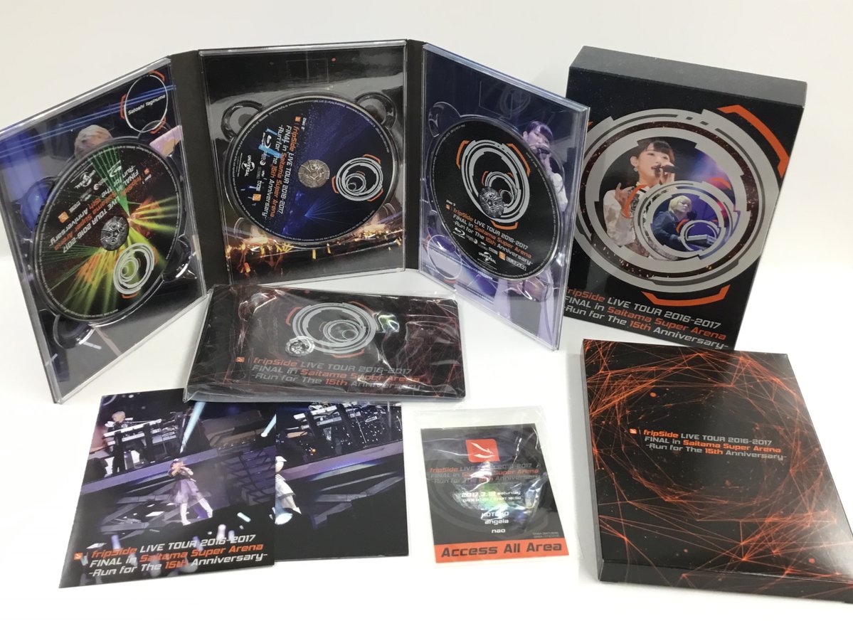 お手頃価格なアニメ関連LIVE系BDを買取りました!! ｢#fripSide LIVE