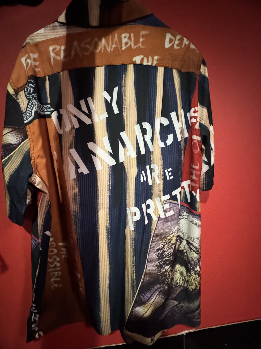 大きめ ダミーハーネスペイント　パラシュート　アナーキーシャツ サイバーダイン アナーキーシャツ半袖 試着のみ 1万円でお譲りします🍀*゜