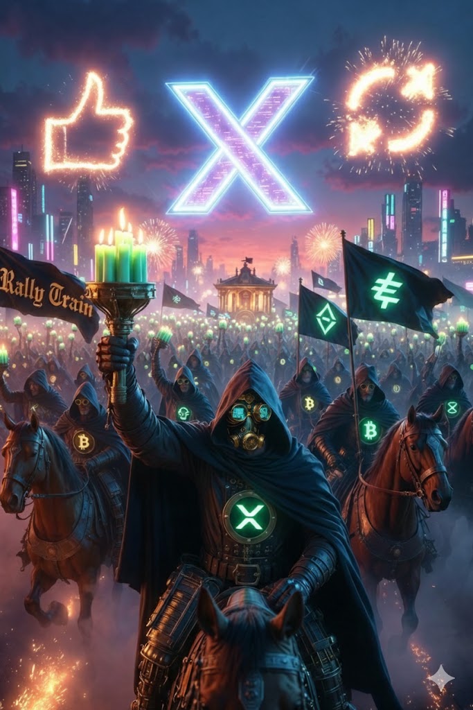 1CryptoBandit's tweet image. GM ☕️ Crypto Bandits, let's build the army! 🌊🔥

Like ❤️ &amp;amp; Reply with your @ 

Follow everyone who replies

I'll follow back all active bandits who engage.

No bots, just real degens.
Let's raid the timeline together!

Drop below 👇

#Web3 #AltcoinSeason #CryptoNetwork 🚀