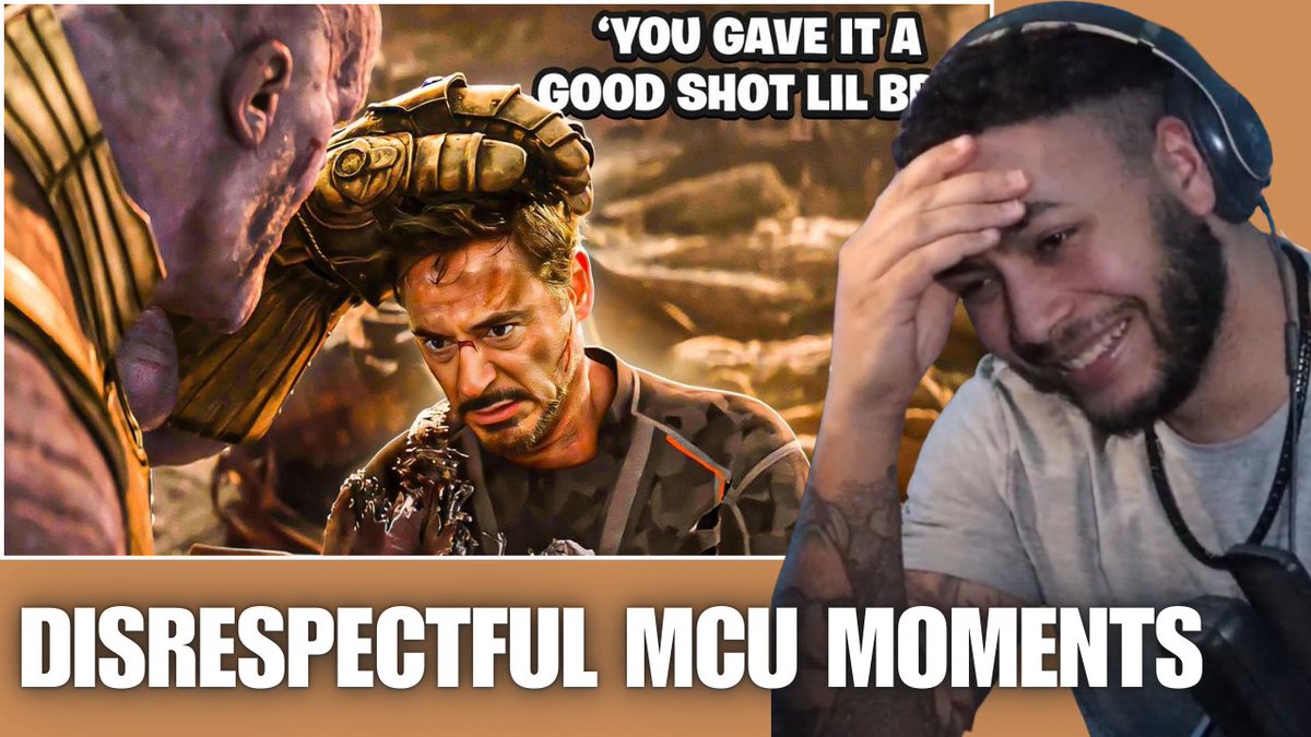 Our Reaction to THE MOST DISRESPECTFUL MCU MOMENTS EVER by BlankBoy is live! 

What's YOUR pick for most disrespectful MCU moment? lol

youtube.com/watch?v=oQkxL4…