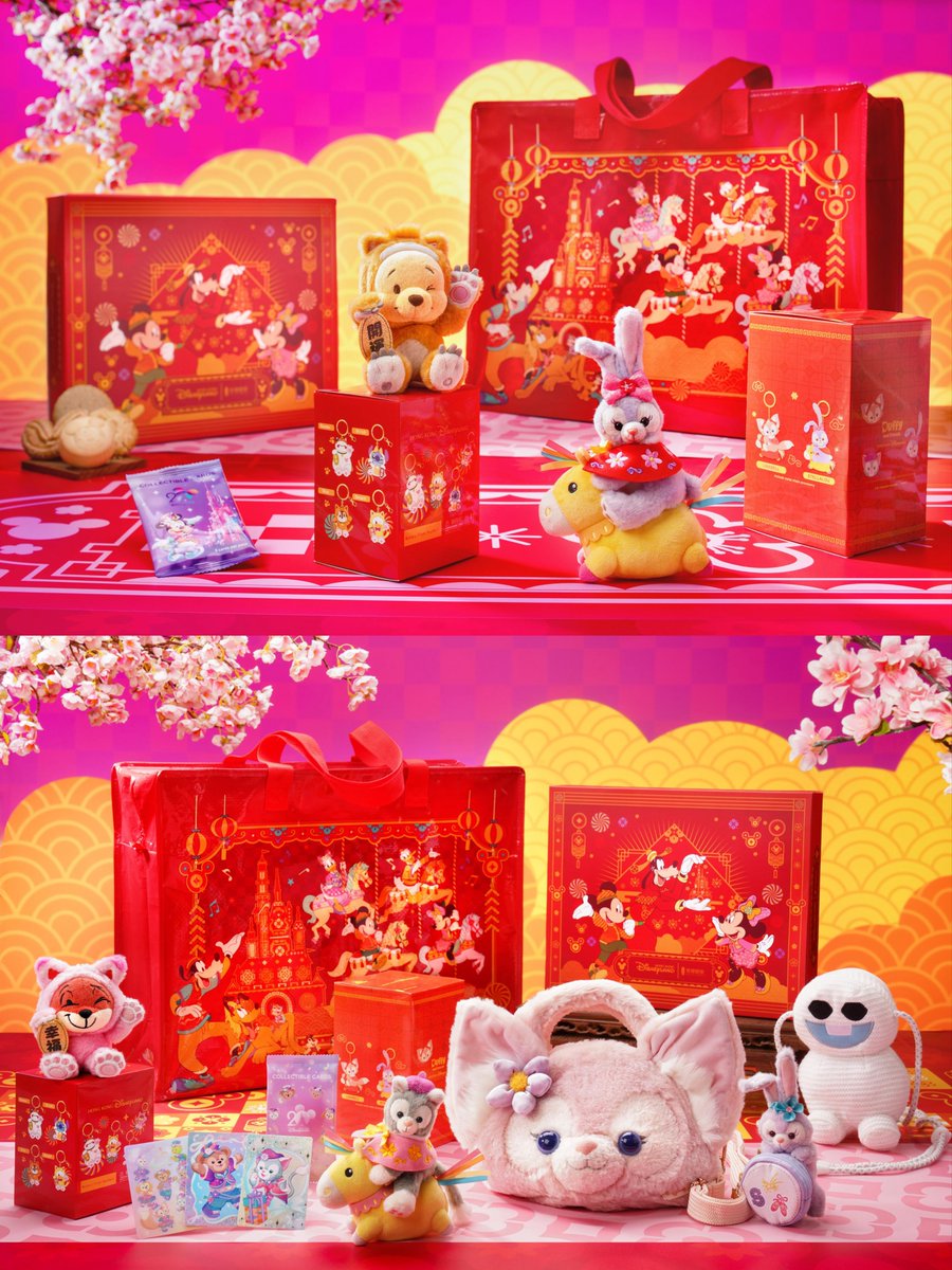 香港ディズニーの新春シリーズ🎍🧨 お馬さんにちょこんと乗ってる姿が