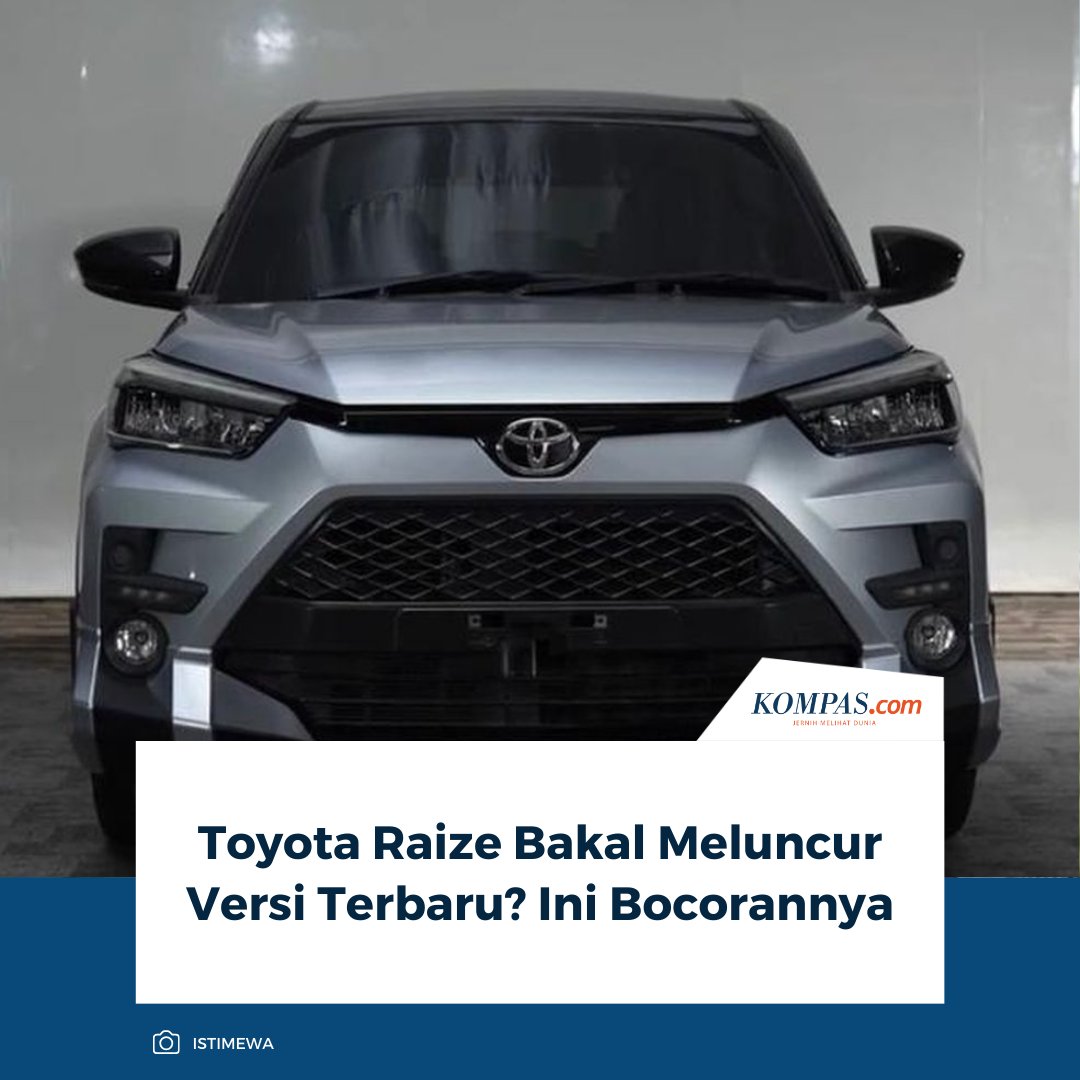 Toyota Raize dikabarkan akan mendapat penyegaran dalam waktu dekat, seiring ketatnya persaingan di segmen SUV kompak yang terus berkembang.

Baca Selengkapnya 👇🏻
otomotif.kompas.com/read/2026/01/0… 

~NA #ToyotaRaize #SUV #MobilTerbaru