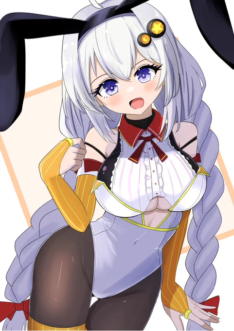 2026年初バニーあかりちゃん描きました