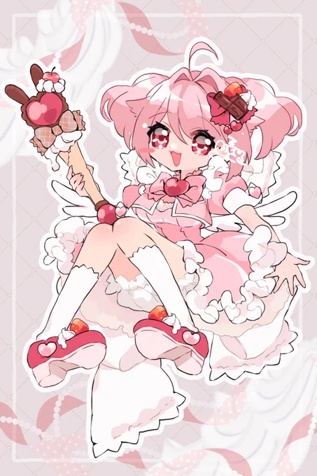 00年代前期の魔法少女な絵柄になりたすぎる \カワイE/