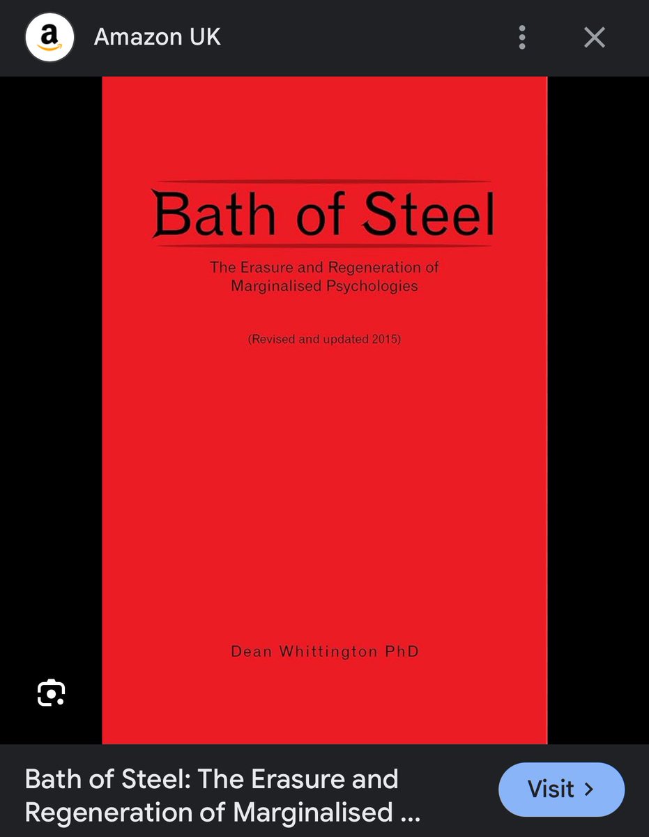 DeanWhitti81299's tweet photo. #psychologicallyinformedenvironments

Hi Helen 
This is the book you and Peter took the ideas from for PIEs back in 2011. I sent you a galley draft because what you sent me was problematic. St Mungos later verified what you wrote and what is in here was very similar. https://t.co/iXeqSWdLxl