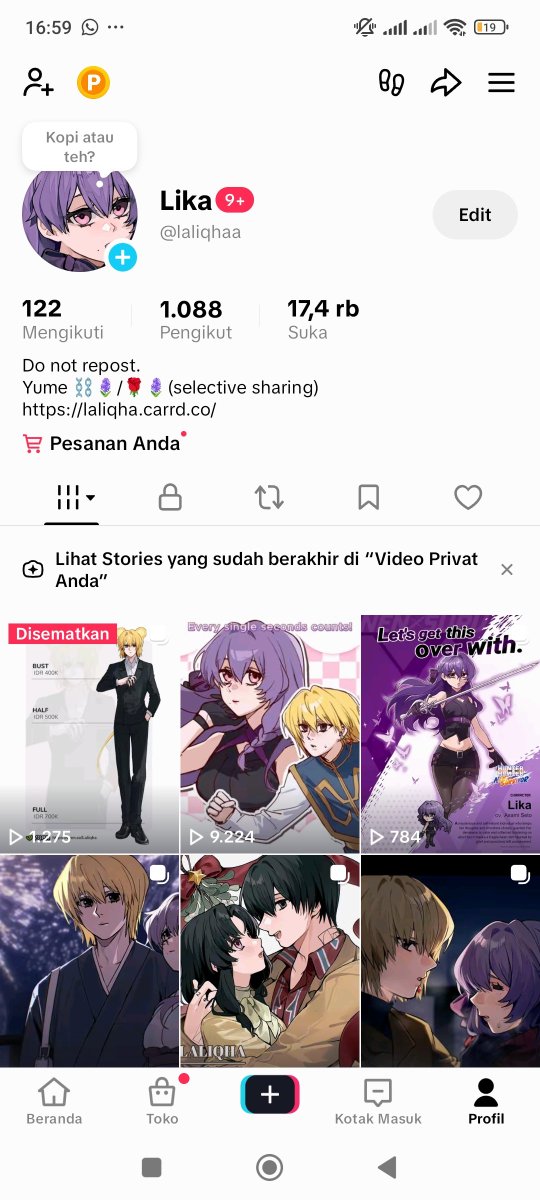 My other SNS 
Males banget liat kebijakan baru twt, klo tiba tiba ga post lagi aku ada di 3 ini ya 😭

Fb - ig - tiktok
