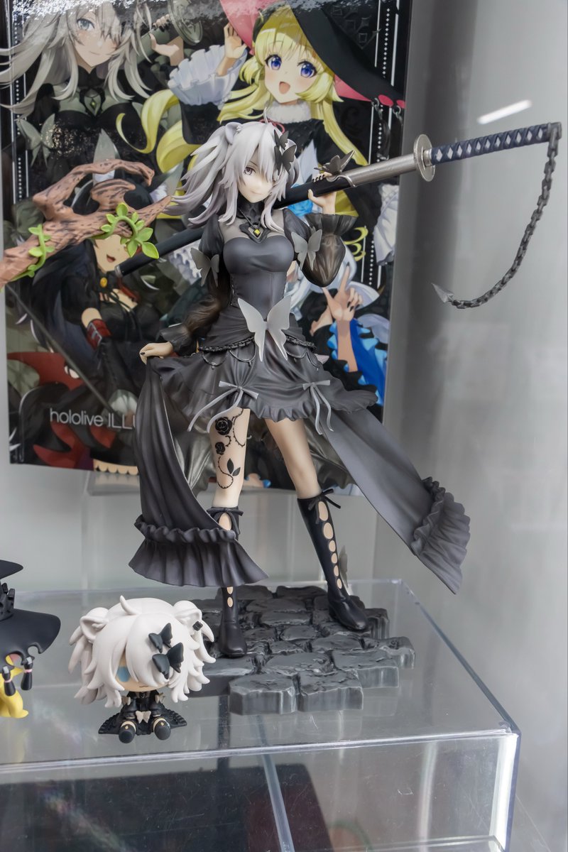 【オマケ付】ホロライブ 一番くじ 獅白ぼたん　フィギュア　外セット オマケ付】ホロライブ 一番くじ 獅白ぼたん フィギュア 外セット ホロ