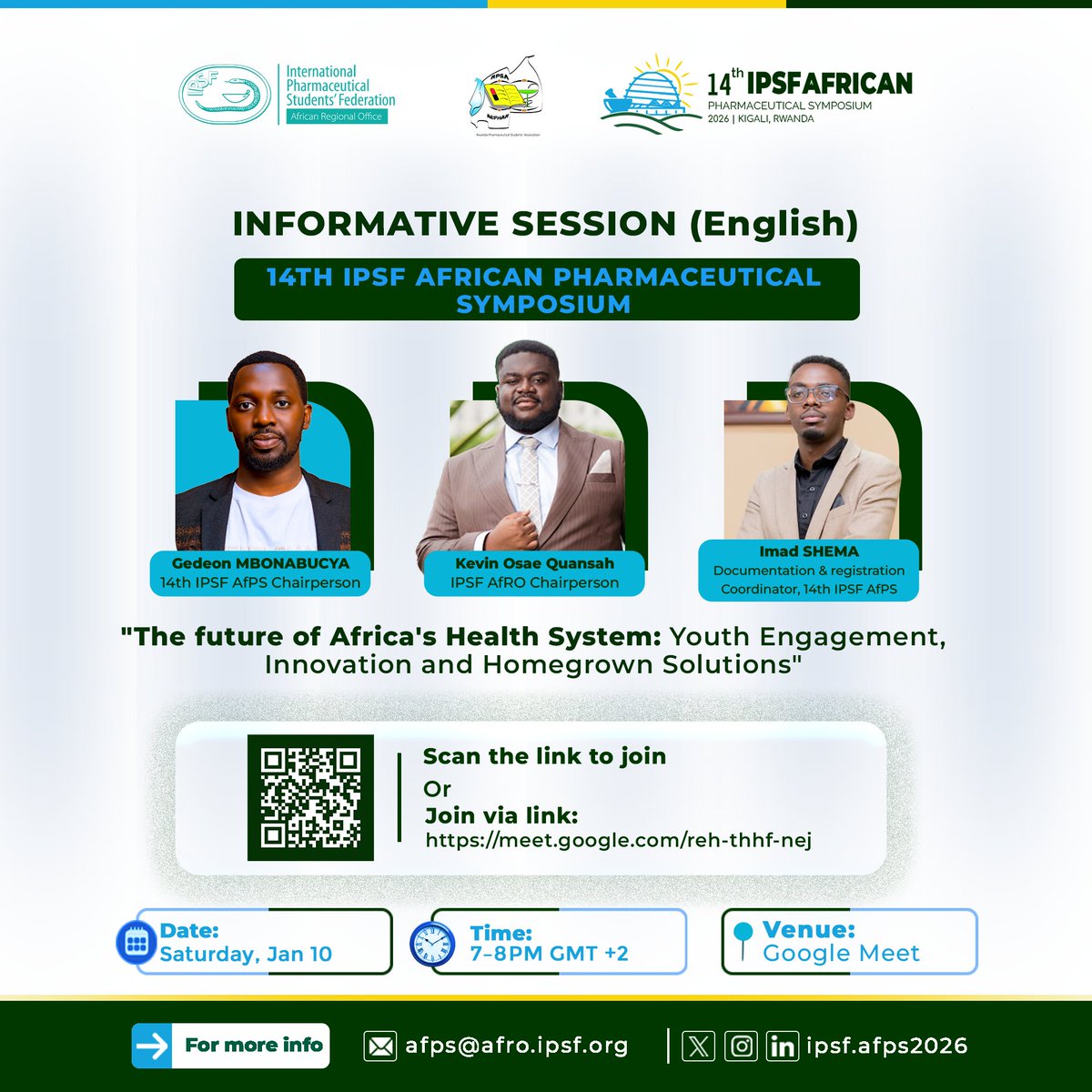 14th IPSF African Pharmaceutical Symposium tweet media