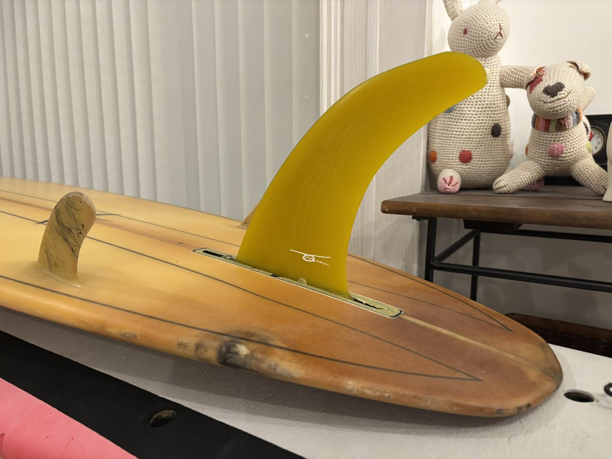 ドナルドタカヤマ　7インチセンターフィン　カーボンフィルサイドフィン ドナルドタカヤマ 7インチセンターフィン カーボンフィルサイドフィン