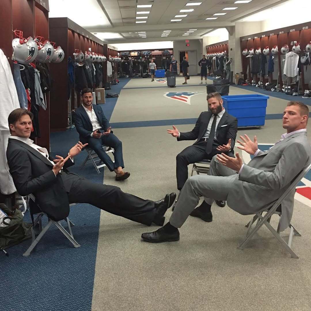 nacionpatriots's tweet image. Le voy a decir a mis nietos que estos eran los Avengers