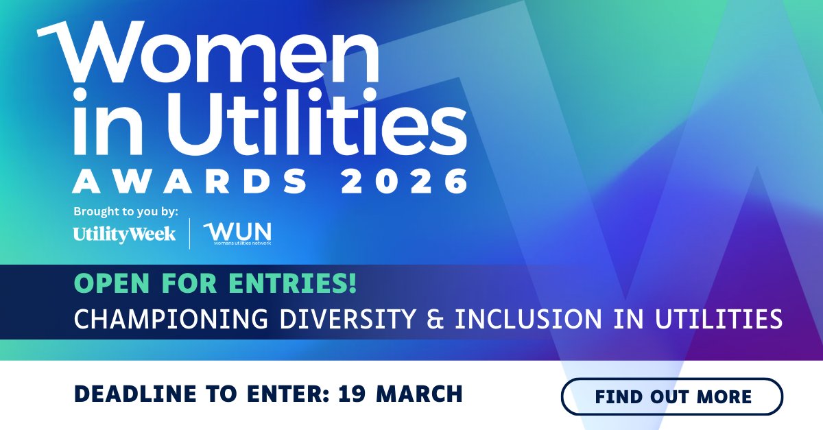 UtilityWeek's tweet image. The Women in Utilities Awards are BACK! 

@UtilityWeek and @TheWUN1 are delighted to announce the #womeninutilitiesawards are now accepting entries and nominations to celebrate the outstanding contributions of women across the UK’s gas, power, and water sectors. 

Spotlighting…