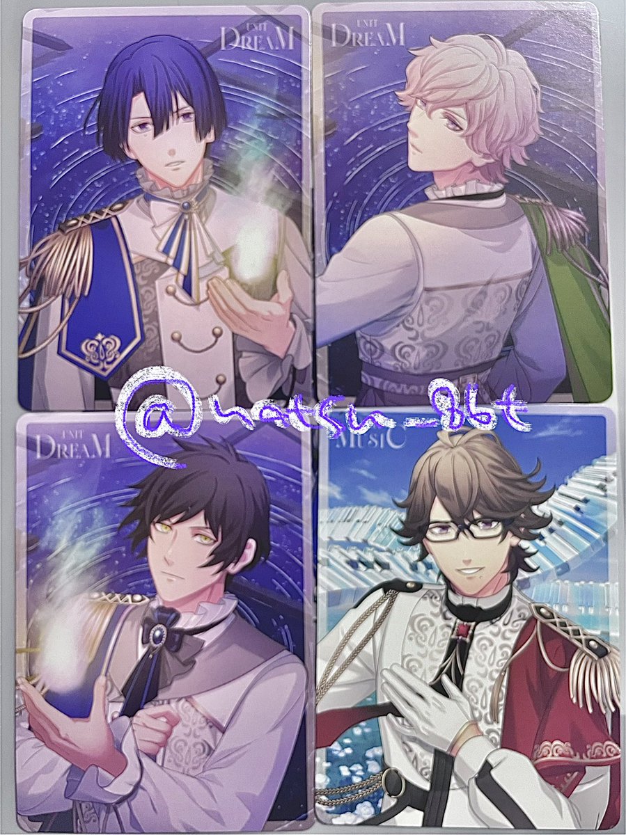 交換】うたプリ CD 15th Anniversary 特典 メセカ メッセージカード 譲