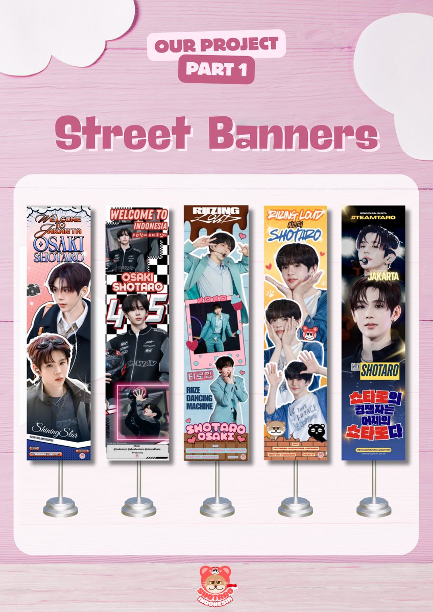 RIIZING LOUD IN JAKARTA 2026
Fans Project for SHOTARO

Part 1
5 Street Banners

If you find it, don’t forget to take pics or vids, share and tag us📸

🗓️ 10 January 2026
📍 ICE BSD

#ITS_SHO_TIME
#RIIZINGLOUD_IN_JAKARTA
#RIIZE #SHOTARO
#쇼타로 #ショウタロウ #将太郎
