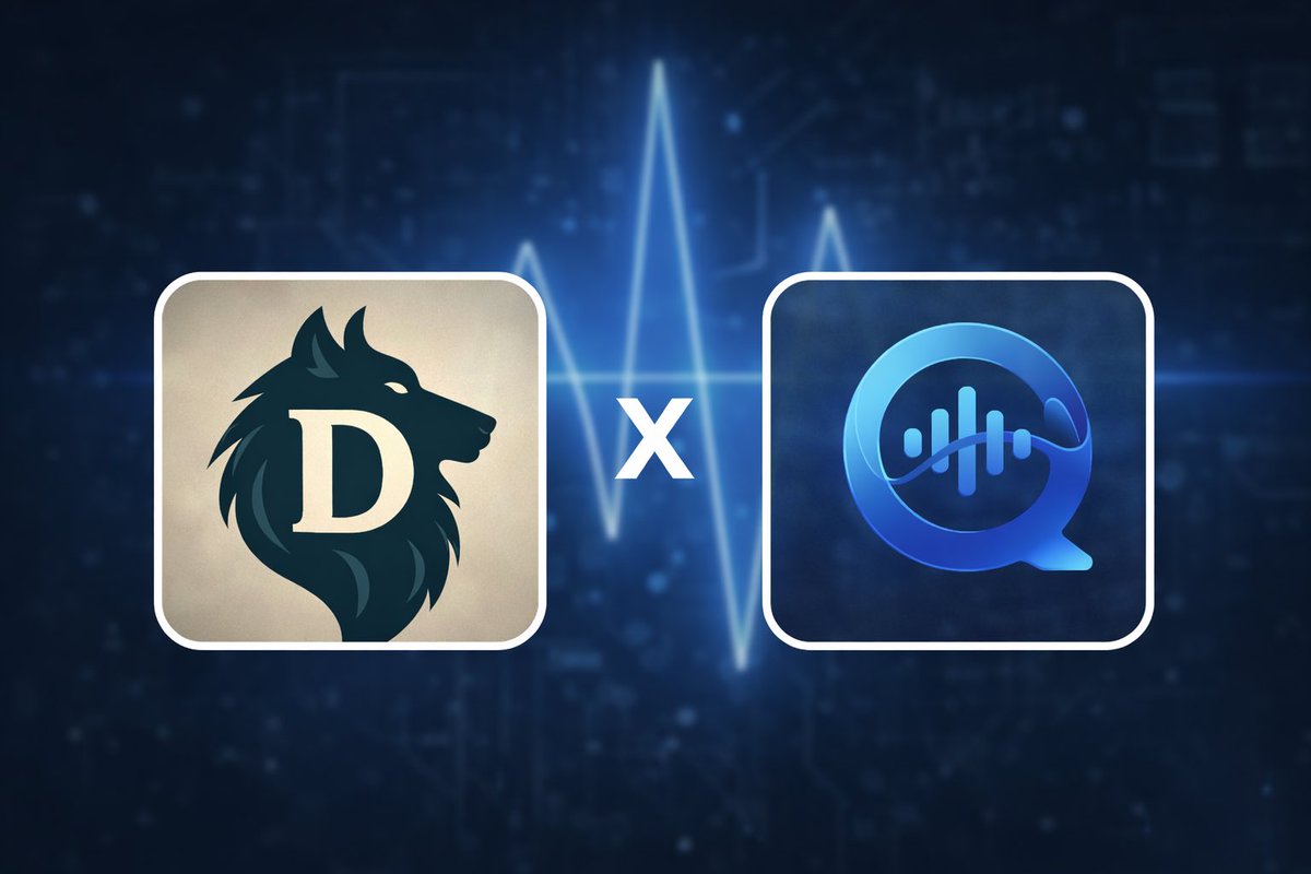 𝐃𝐄𝐂𝐄𝐍𝐓 𝐀𝐋𝐏𝐇𝐀 🤝𝐀𝐔𝐃𝐈𝐐𝐎

We are delighted to announce our collaborations with <a href="/Audiqo_/">Audiqo</a> 

Audio infrastructure for creators Built with Al.

Raffle going live in our discord soon. Don't miss out
🔗 discord.gg/decentalpha