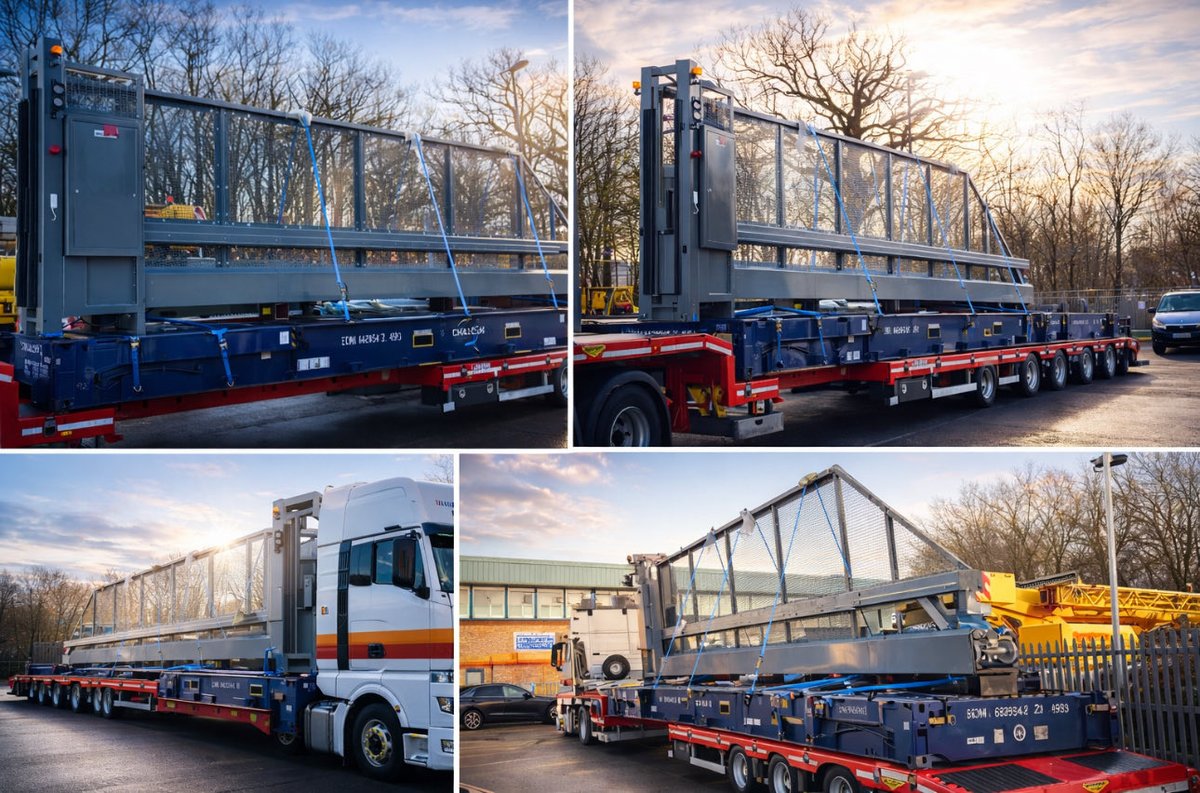 FrontierPitts's tweet image. Our HVM Terra G8 Sliding Cantilevered Gate ready for export to the Philippines! 🇵🇭 

#ProtectingYourWorld #Export #ExportingisGreat #BritishManufacturing #HVM #HostileVehicleMitigation