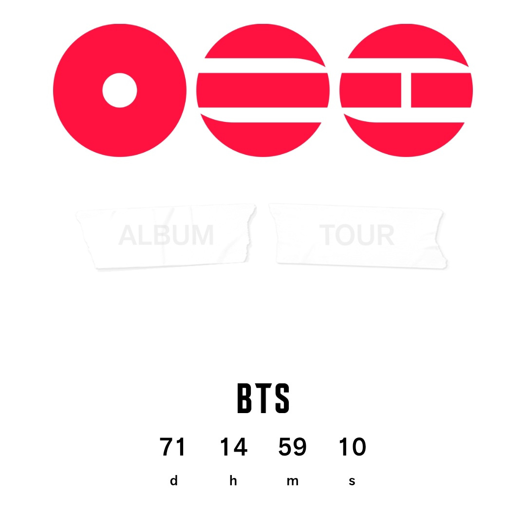 71 день до повернення #BTS 

#BTSComeback2026 
#BTSARMY

2026bts.com