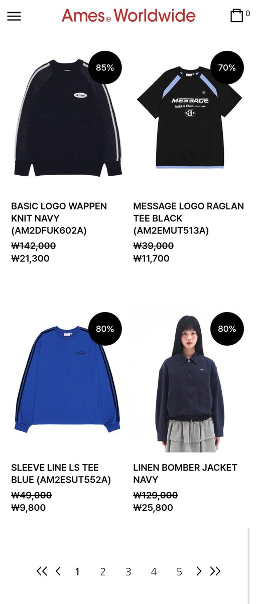 JIAJUNGO27's tweet image. [INA GO🇮🇩] Help rt ^^

🌼 AMES WORLDWIDE CLEARANCE SELL UP TO 85% 🌼

🔗ames-worldwide.com/category/seaso…

💸 DM buat harga bersih ina 

✅ Handcarry
❌ Packing + adm 🍊
📍 Tegal, jateng

📩 Order by DM/WA on bio

T WTS WTB jastip korea trusted