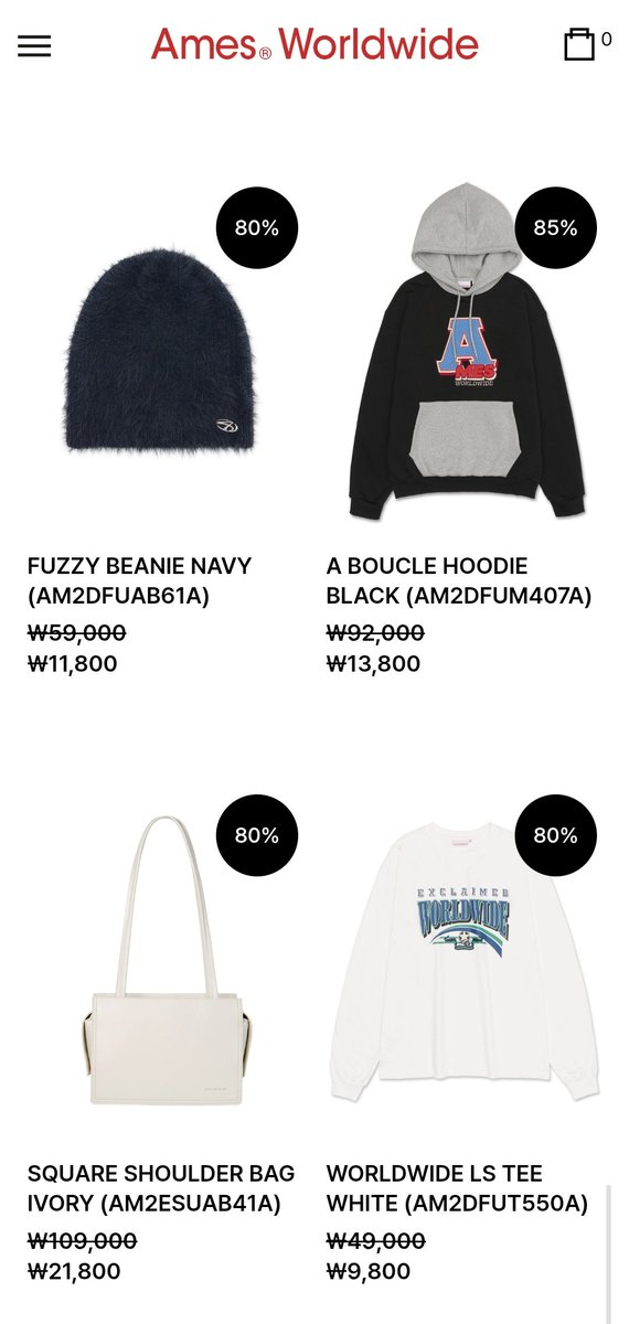 JIAJUNGO27's tweet image. [INA GO🇮🇩] Help rt ^^

🌼 AMES WORLDWIDE CLEARANCE SELL UP TO 85% 🌼

🔗ames-worldwide.com/category/seaso…

💸 DM buat harga bersih ina 

✅ Handcarry
❌ Packing + adm 🍊
📍 Tegal, jateng

📩 Order by DM/WA on bio

T WTS WTB jastip korea trusted