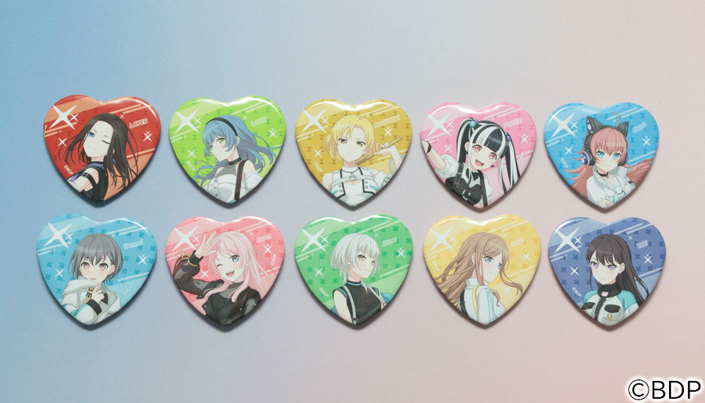 バンドリ10th Anniversary トレーディング缶バッジ ドロリス バンドリ10th Anniversary トレーディング缶バッジ ドロリス バンドリ